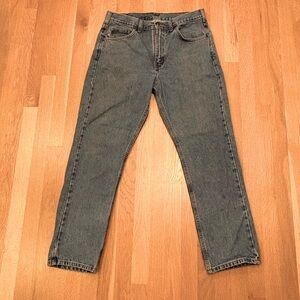 Carhartt Men's Traditional Fit Straight Blue Jeans / Size 34 x 30